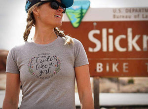 Ride Like a GirlThread+Spoke - THREAD+SPOKE | MTB APPAREL | ROAD BIKING T-SHIRTS | BICYCLE T SHIRTS |