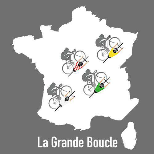 La Grande BoucleBICI - THREAD+SPOKE | MTB APPAREL | ROAD BIKING T-SHIRTS | BICYCLE T SHIRTS |