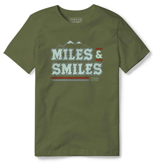 Men's T-shirt - Miles and Smiles