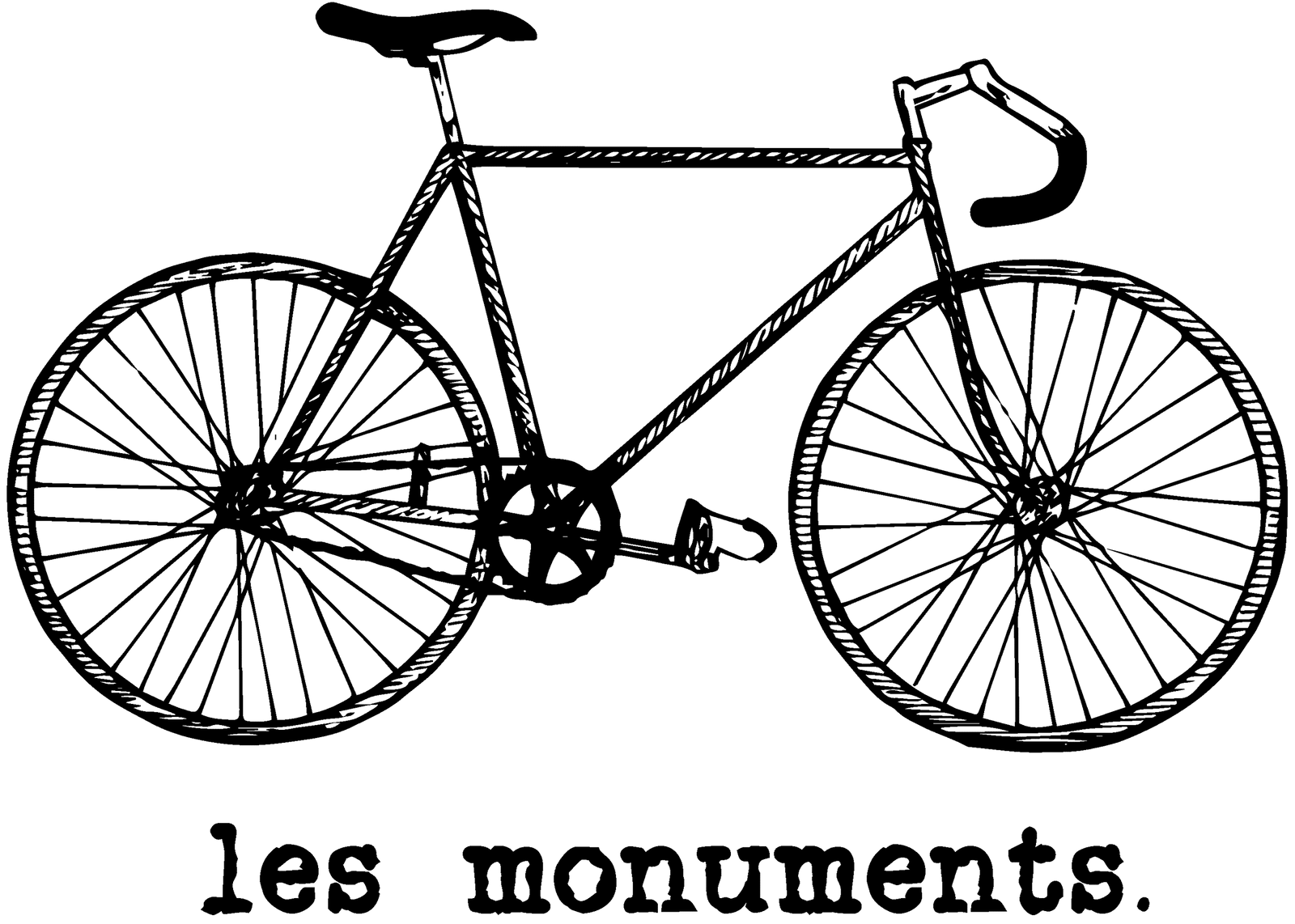 Les MonumentsThread+Spoke - THREAD+SPOKE | MTB APPAREL | ROAD BIKING T-SHIRTS | BICYCLE T SHIRTS |