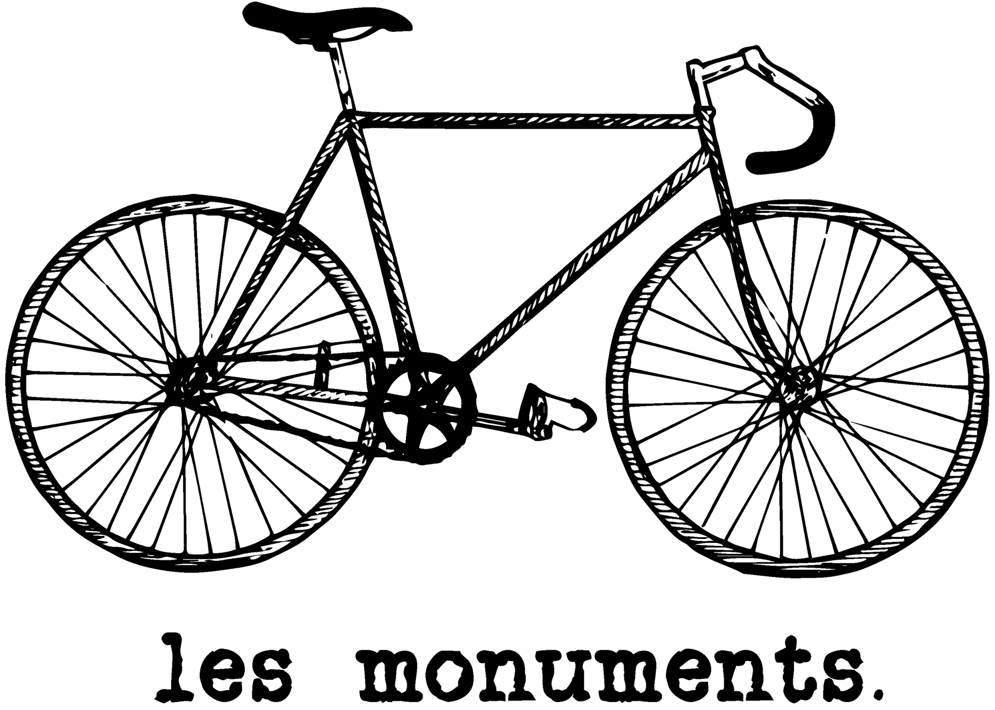 Les MonumentsThread+Spoke - THREAD+SPOKE | MTB APPAREL | ROAD BIKING T-SHIRTS | BICYCLE T SHIRTS |