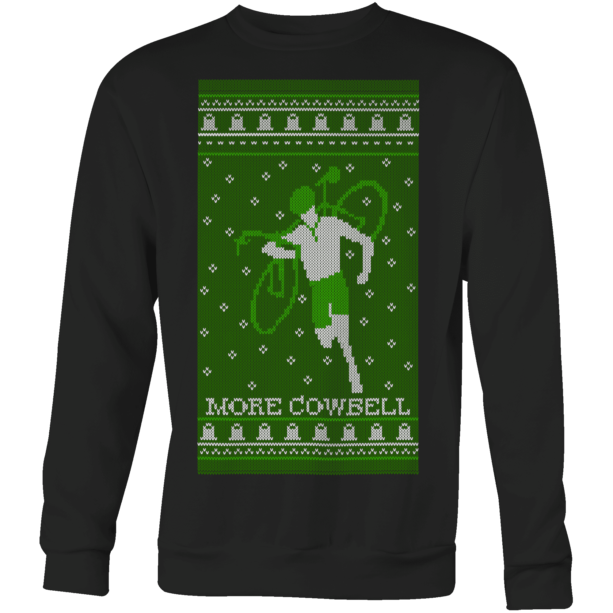 More Cowbell SweaterThread+Spoke - THREAD+SPOKE | MTB APPAREL | ROAD BIKING T-SHIRTS | BICYCLE T SHIRTS |