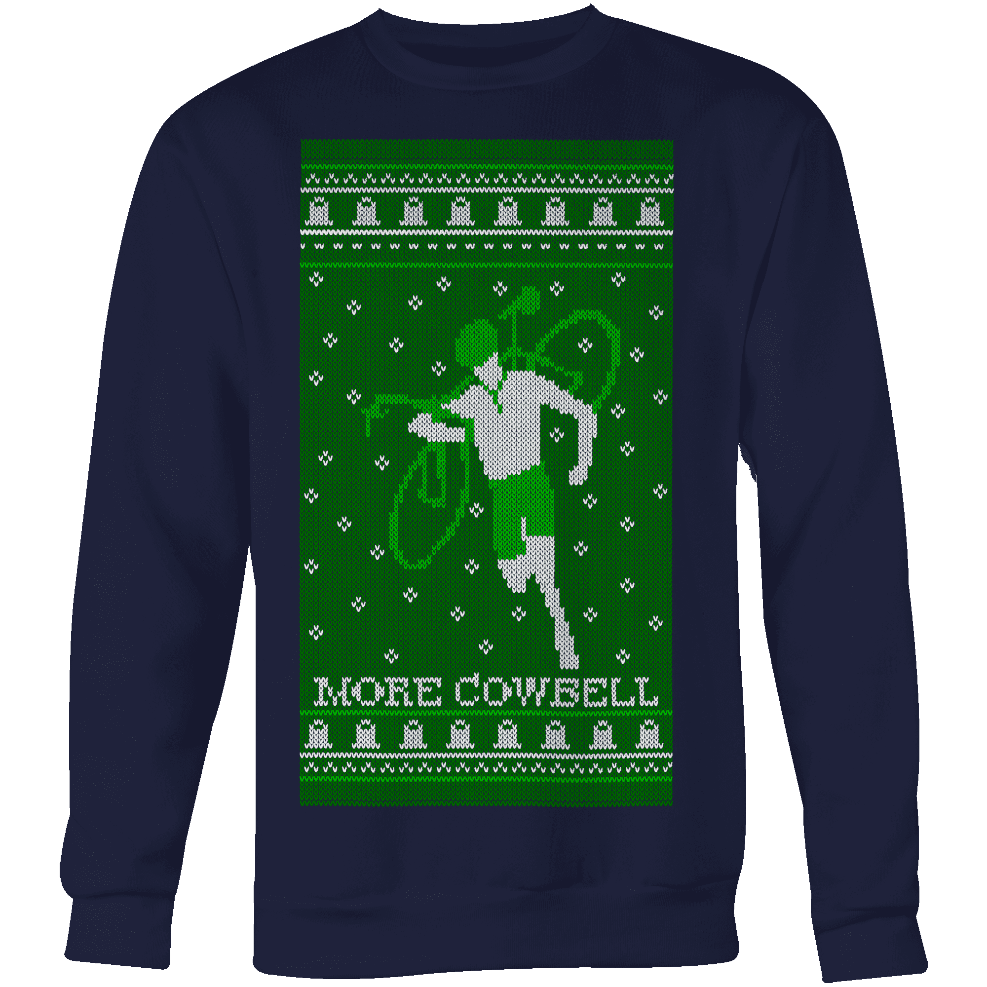 More Cowbell SweaterThread+Spoke - THREAD+SPOKE | MTB APPAREL | ROAD BIKING T-SHIRTS | BICYCLE T SHIRTS |