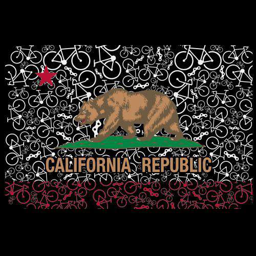 Bikes of CalifornaJordon Mazziotti - THREAD+SPOKE | MTB APPAREL | ROAD BIKING T-SHIRTS | BICYCLE T SHIRTS |