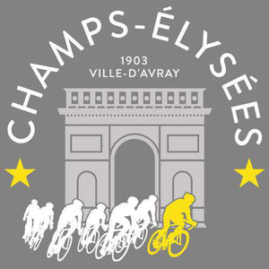 Champs Elysees TeeThread+Spoke - THREAD+SPOKE | MTB APPAREL | ROAD BIKING T-SHIRTS | BICYCLE T SHIRTS |