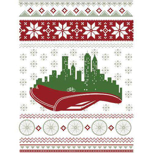 Christmas in the City SweaterMackenzie McKinney - THREAD+SPOKE | MTB APPAREL | ROAD BIKING T-SHIRTS | BICYCLE T SHIRTS |