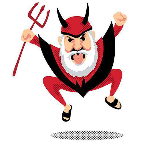 Climb Devil Women'sThread+Spoke - THREAD+SPOKE | MTB APPAREL | ROAD BIKING T-SHIRTS | BICYCLE T SHIRTS |