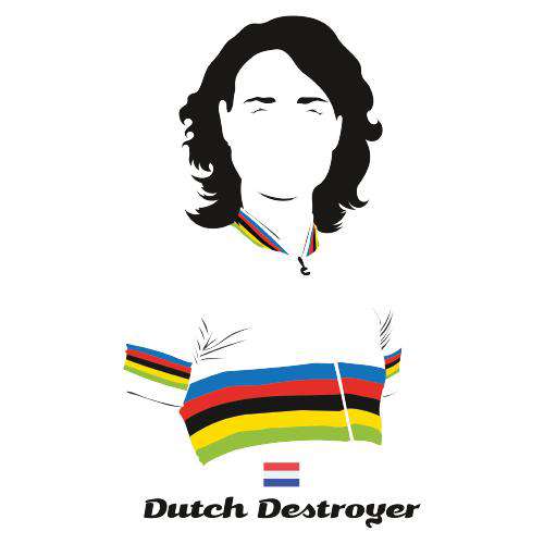 Dutch Destroyer Women'sBICI - THREAD+SPOKE | MTB APPAREL | ROAD BIKING T-SHIRTS | BICYCLE T SHIRTS |