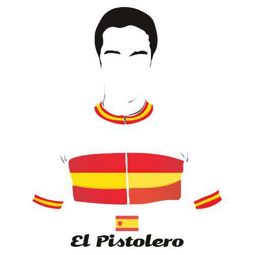 El PistoleroBICI - THREAD+SPOKE | MTB APPAREL | ROAD BIKING T-SHIRTS | BICYCLE T SHIRTS |