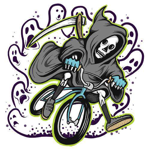 Grim RipperDustin Fritz - THREAD+SPOKE | MTB APPAREL | ROAD BIKING T-SHIRTS | BICYCLE T SHIRTS |