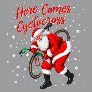 Here Comes Cyclocross SweaterThread+Spoke - THREAD+SPOKE | MTB APPAREL | ROAD BIKING T-SHIRTS | BICYCLE T SHIRTS |