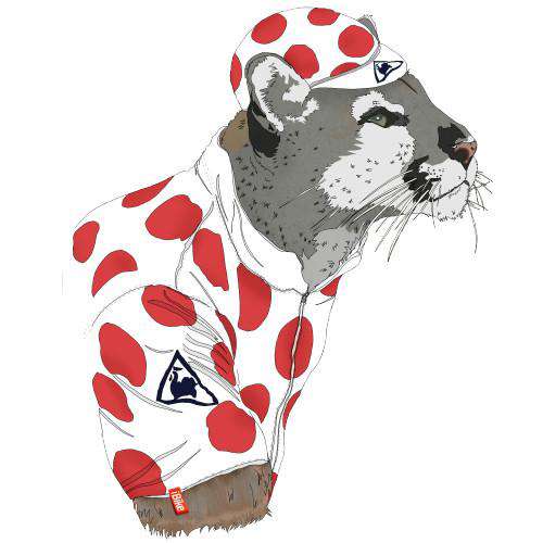 iBike Mountain LionBICI - THREAD+SPOKE | MTB APPAREL | ROAD BIKING T-SHIRTS | BICYCLE T SHIRTS |