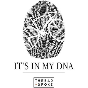 It's In My DNA Women'sThread+Spoke - THREAD+SPOKE | MTB APPAREL | ROAD BIKING T-SHIRTS | BICYCLE T SHIRTS |
