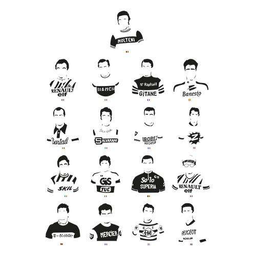 Legends Top CollectionBICI - THREAD+SPOKE | MTB APPAREL | ROAD BIKING T-SHIRTS | BICYCLE T SHIRTS |