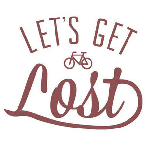 Let's Get LostPaige Sosebee - THREAD+SPOKE | MTB APPAREL | ROAD BIKING T-SHIRTS | BICYCLE T SHIRTS |