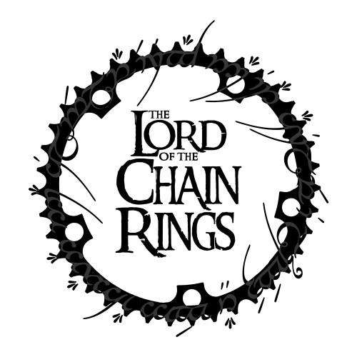 The Lord Of The Chain RingBoggs Nicolas - THREAD+SPOKE | MTB APPAREL | ROAD BIKING T-SHIRTS | BICYCLE T SHIRTS |