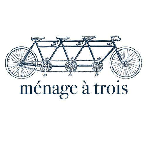 Ménage á TroisThread+Spoke - THREAD+SPOKE | MTB APPAREL | ROAD BIKING T-SHIRTS | BICYCLE T SHIRTS |