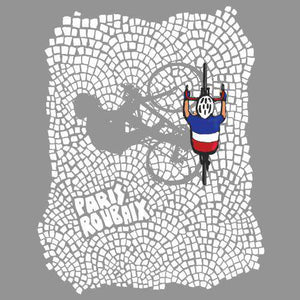 Paris-Roubaix CobblesThread+Spoke - THREAD+SPOKE | MTB APPAREL | ROAD BIKING T-SHIRTS | BICYCLE T SHIRTS |