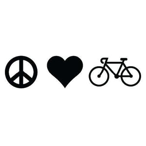 Peace Love Bicycles Women'sThread+Spoke - THREAD+SPOKE | MTB APPAREL | ROAD BIKING T-SHIRTS | BICYCLE T SHIRTS |