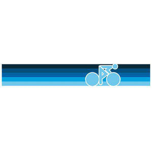 Rainbow Biker Retro BlueThread+Spoke - THREAD+SPOKE | MTB APPAREL | ROAD BIKING T-SHIRTS | BICYCLE T SHIRTS |