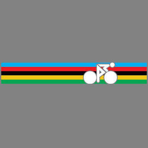 Rainbow Biker World ChampThread+Spoke - THREAD+SPOKE | MTB APPAREL | ROAD BIKING T-SHIRTS | BICYCLE T SHIRTS |