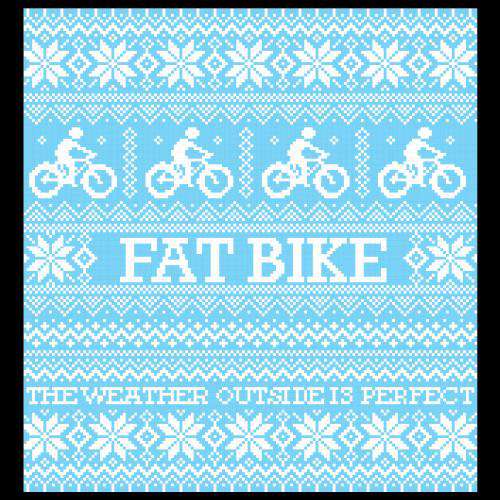 Fat Bike Holiday SweaterThread+Spoke - THREAD+SPOKE | MTB APPAREL | ROAD BIKING T-SHIRTS | BICYCLE T SHIRTS |