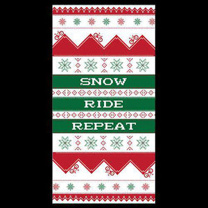 Snow Ride Repeat SweaterThread+Spoke - THREAD+SPOKE | MTB APPAREL | ROAD BIKING T-SHIRTS | BICYCLE T SHIRTS |