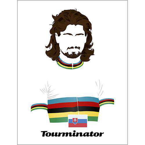 Limited Edition Tourminator PosterBICI - THREAD+SPOKE | MTB APPAREL | ROAD BIKING T-SHIRTS | BICYCLE T SHIRTS |