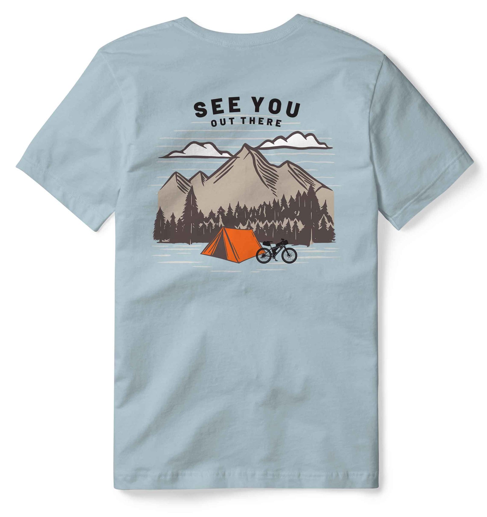 Men's T-shirt - Bike More Worry Less