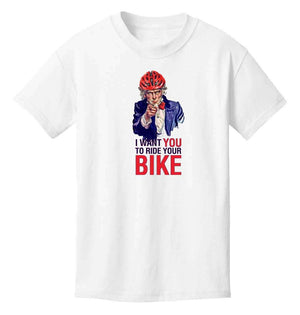 Youth T-shirt - I Want You to Ride Your Bike Kid's