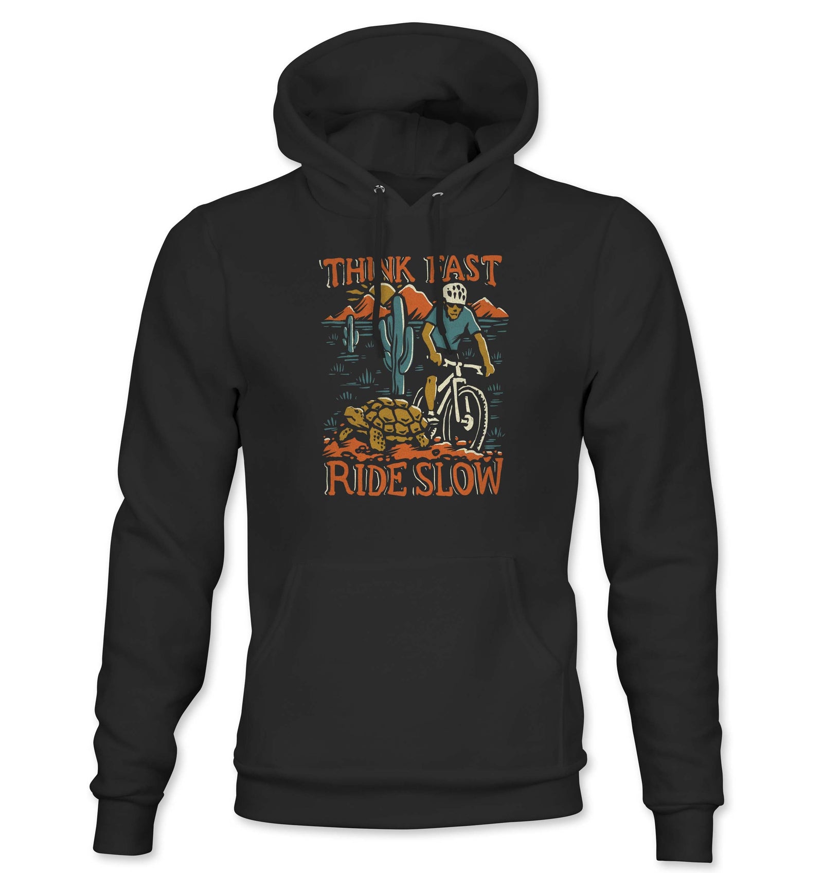 Hoodie - Think Fast Ride Slow Hoodie