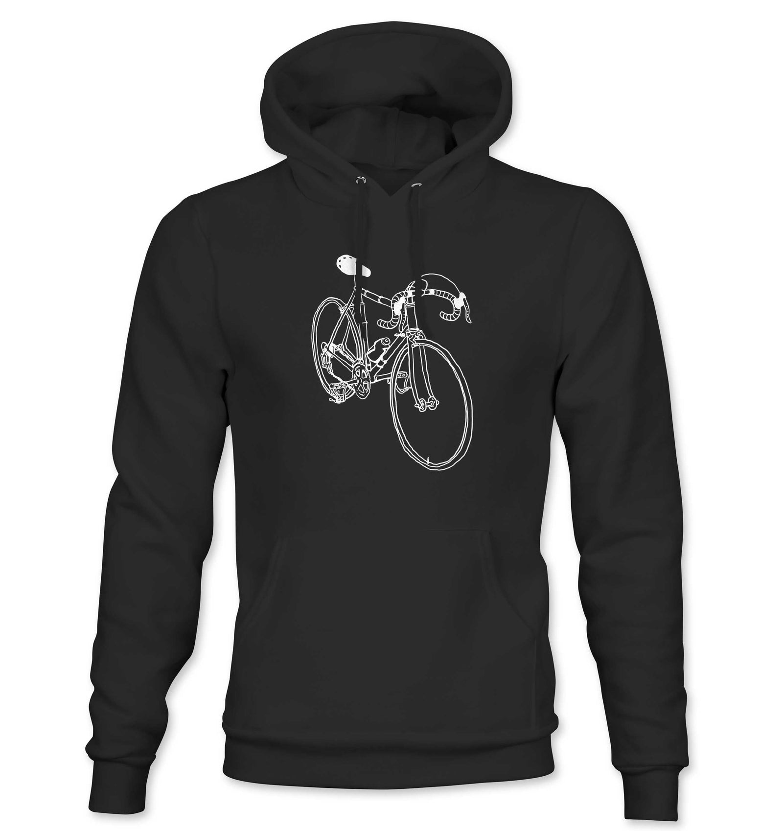 Hoodie - Hand Drawn bicycle