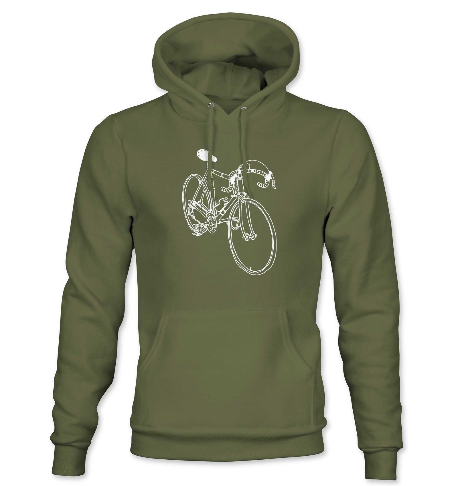 Hoodie - Hand Drawn bicycle