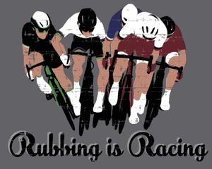 Rubbing is RacingThread+Spoke - THREAD+SPOKE | MTB APPAREL | ROAD BIKING T-SHIRTS | BICYCLE T SHIRTS |