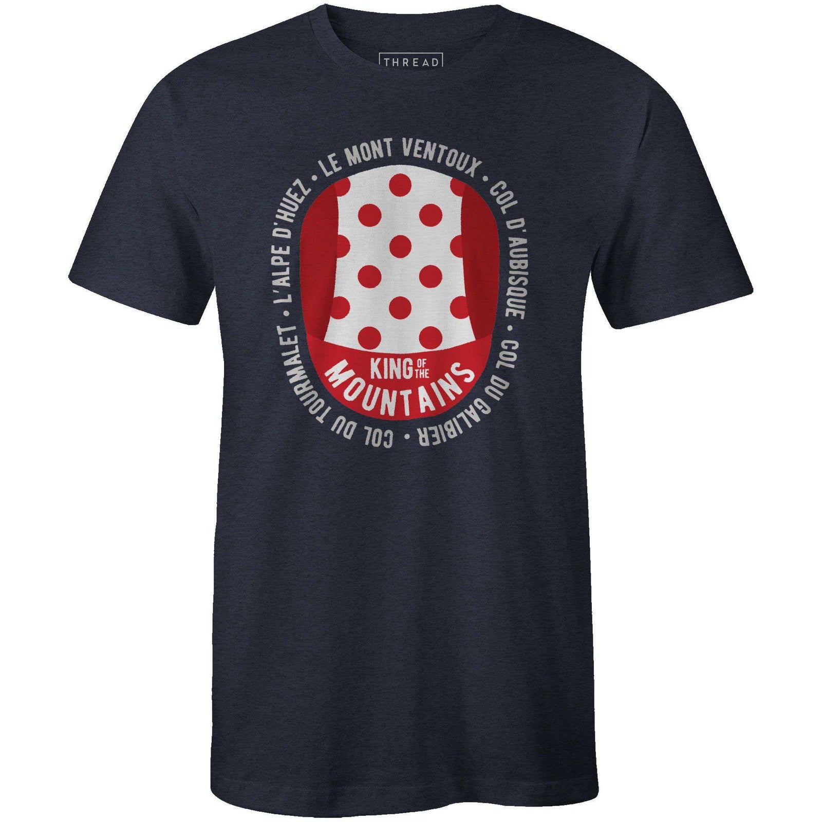 King Of The Mountains CapThread+Spoke - THREAD+SPOKE | MTB APPAREL | ROAD BIKING T-SHIRTS | BICYCLE T SHIRTS |