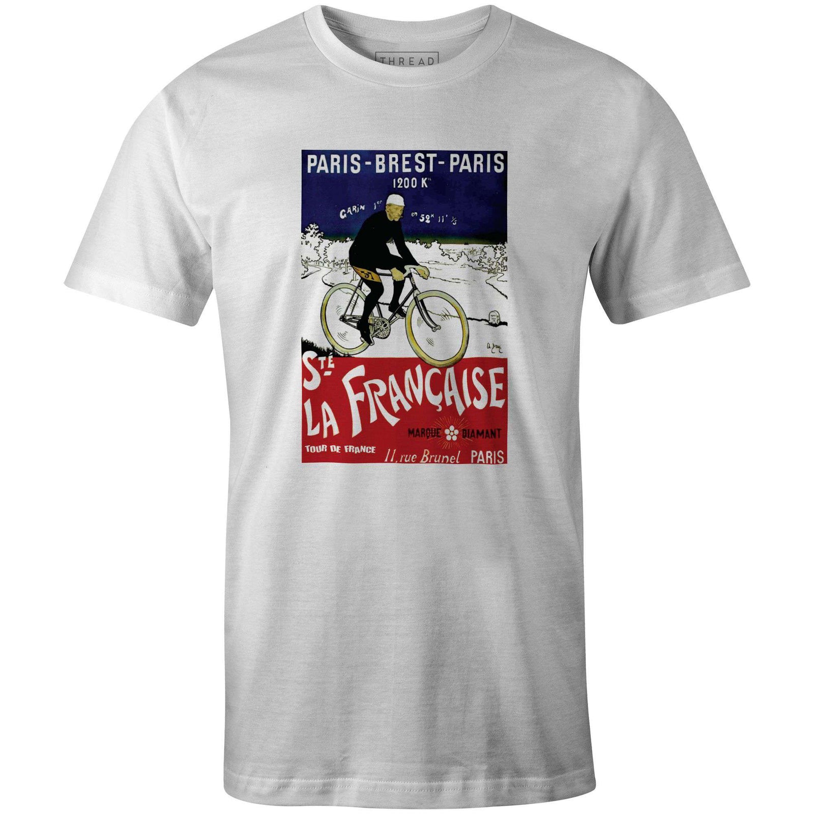 La FrançaisePoster Bob - THREAD+SPOKE | MTB APPAREL | ROAD BIKING T-SHIRTS | BICYCLE T SHIRTS |