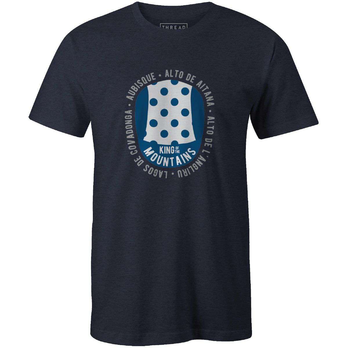 La Vuelta King Of The Mtns CapThread+Spoke - THREAD+SPOKE | MTB APPAREL | ROAD BIKING T-SHIRTS | BICYCLE T SHIRTS |