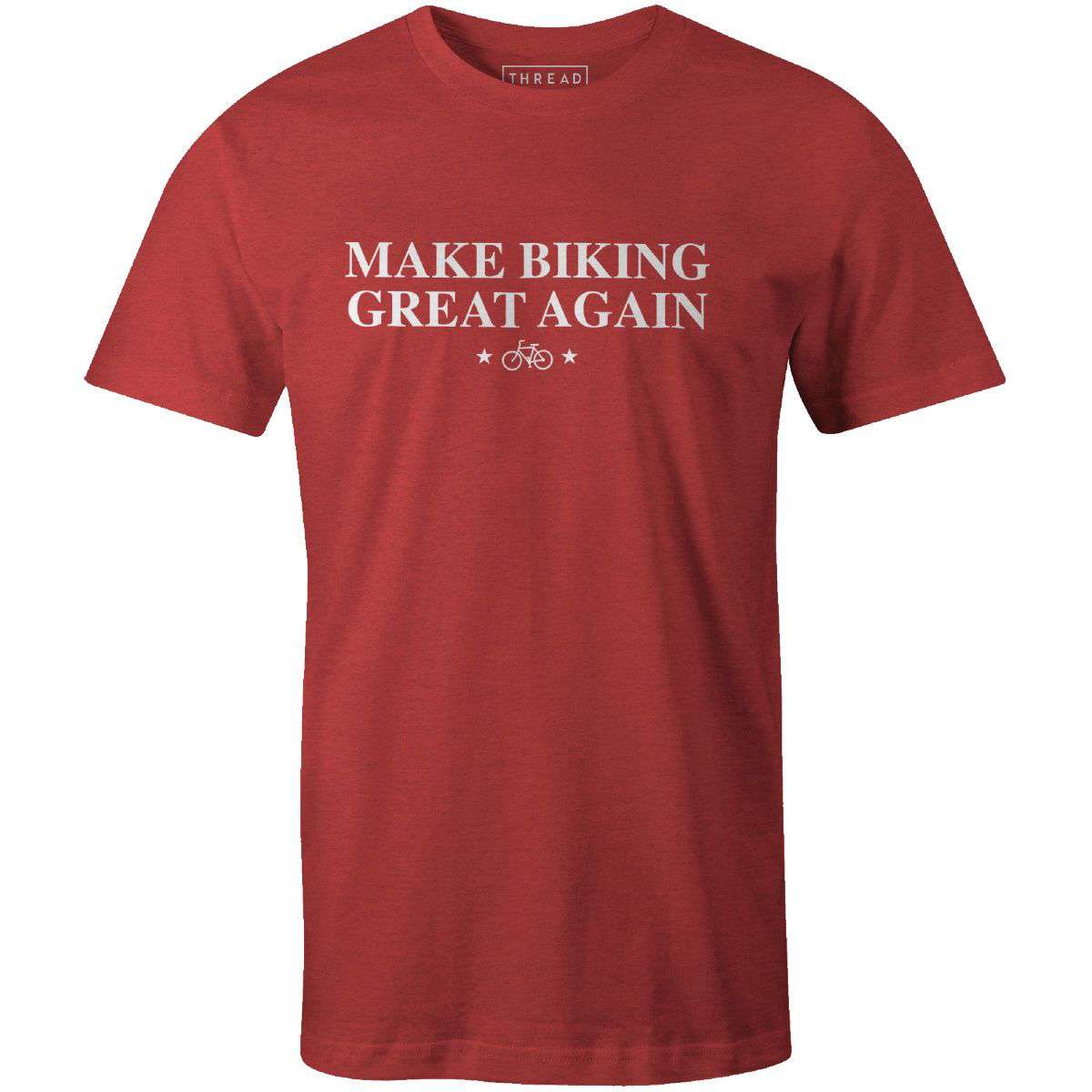 Make Biking Great AgainThread+Spoke - THREAD+SPOKE | MTB APPAREL | ROAD BIKING T-SHIRTS | BICYCLE T SHIRTS |