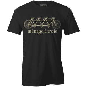 Ménage á TroisThread+Spoke - THREAD+SPOKE | MTB APPAREL | ROAD BIKING T-SHIRTS | BICYCLE T SHIRTS |
