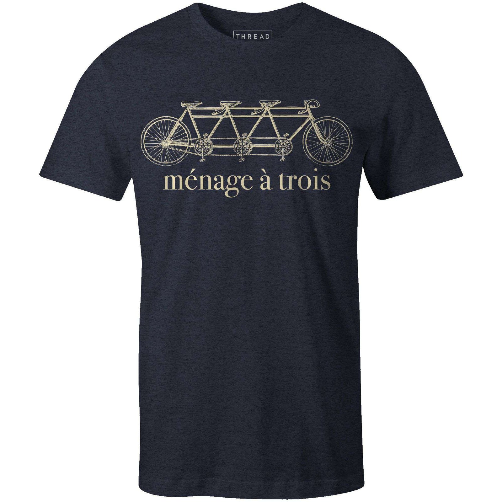 Ménage á TroisThread+Spoke - THREAD+SPOKE | MTB APPAREL | ROAD BIKING T-SHIRTS | BICYCLE T SHIRTS |