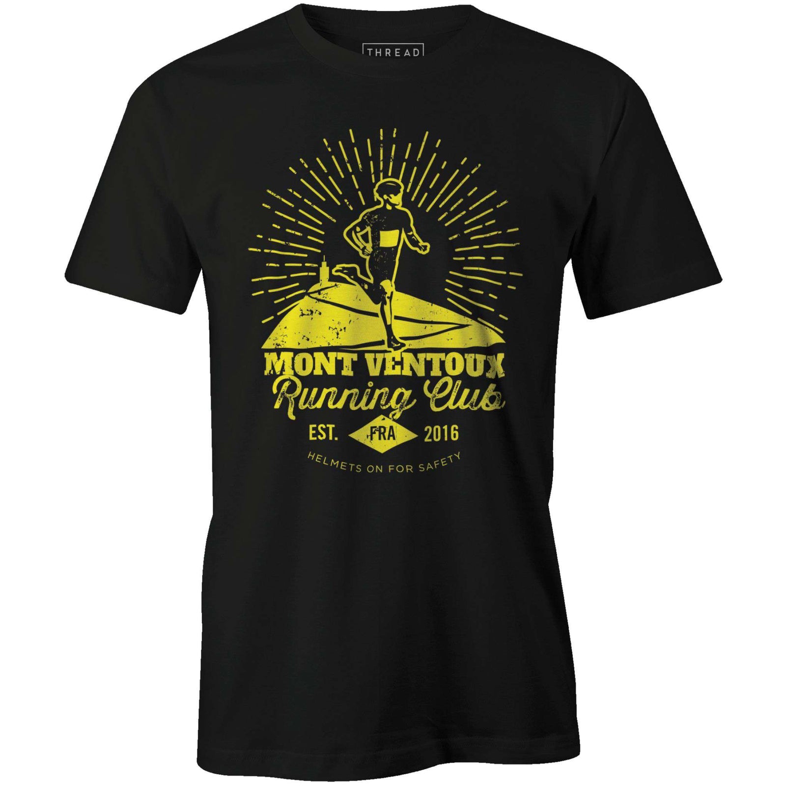 Mont Ventoux Running ClubThread+Spoke - THREAD+SPOKE | MTB APPAREL | ROAD BIKING T-SHIRTS | BICYCLE T SHIRTS |