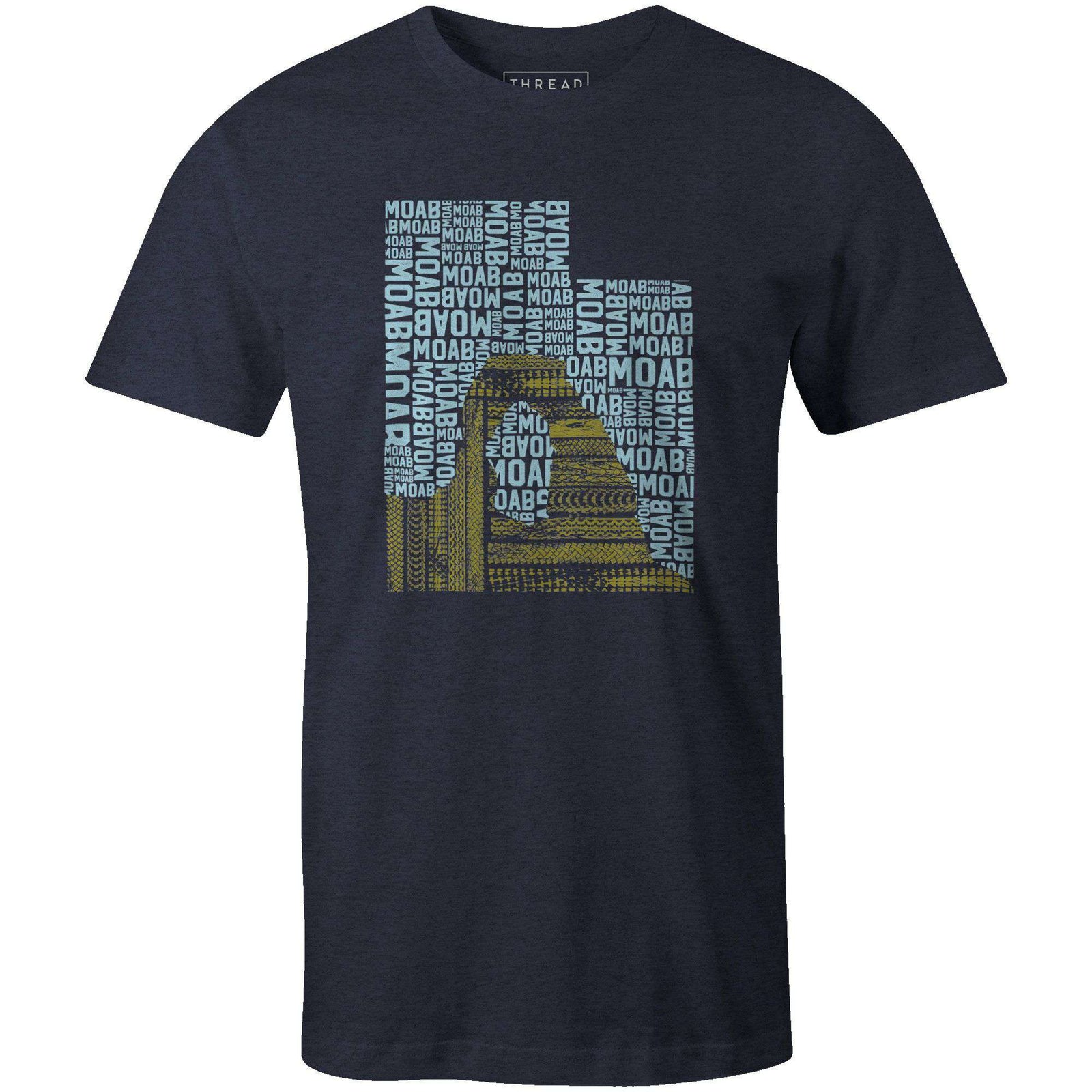 Ride MoabJordon Mazziotti - THREAD+SPOKE | MTB APPAREL | ROAD BIKING T-SHIRTS | BICYCLE T SHIRTS |