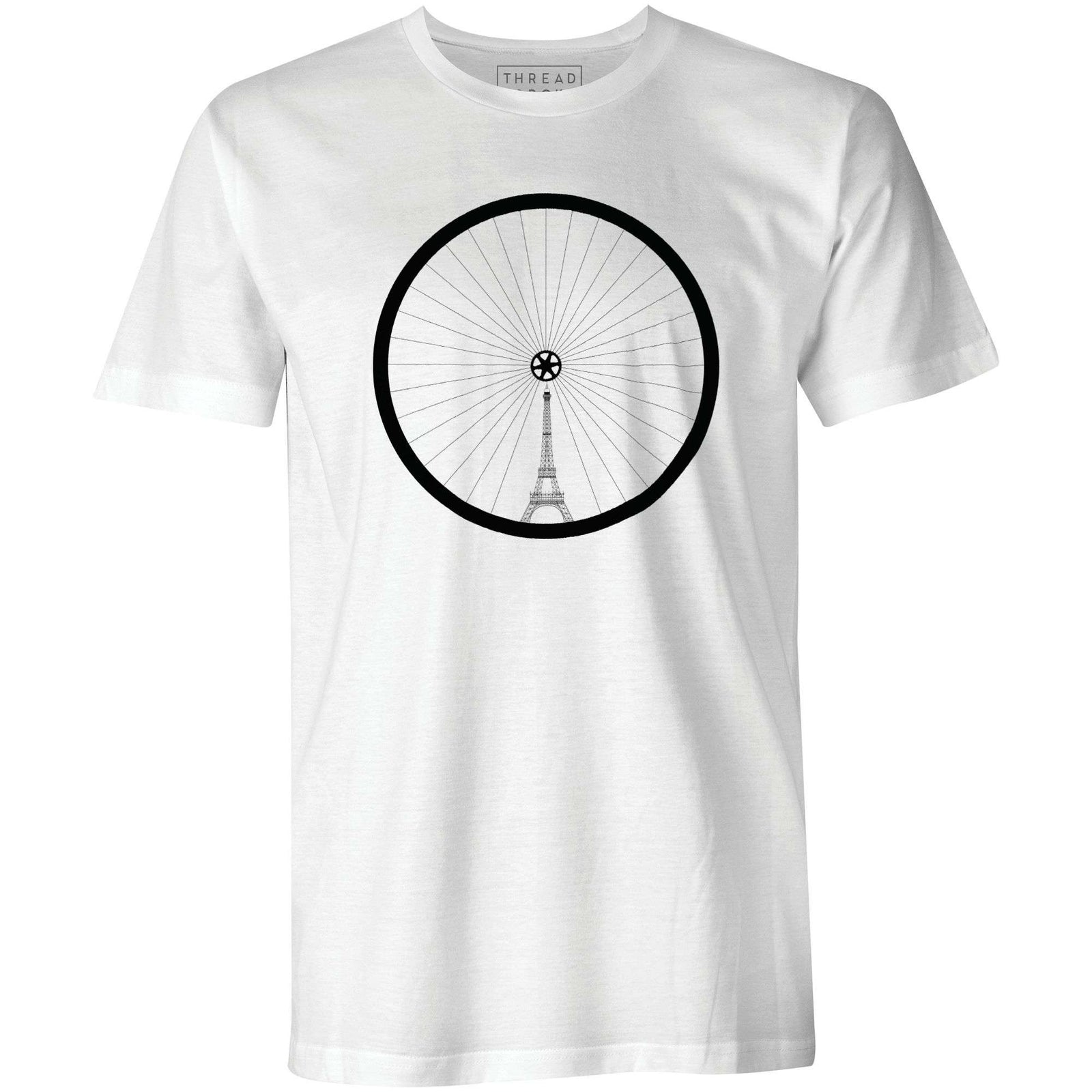T+S Eiffel Tower WheelThread+Spoke - THREAD+SPOKE | MTB APPAREL | ROAD BIKING T-SHIRTS | BICYCLE T SHIRTS |