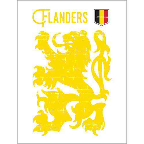 Flanders PosterThread+Spoke - THREAD+SPOKE | MTB APPAREL | ROAD BIKING T-SHIRTS | BICYCLE T SHIRTS |