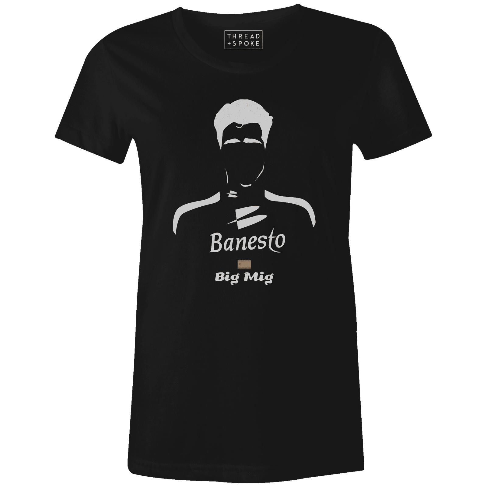 Big Mig Women'sBICI - THREAD+SPOKE | MTB APPAREL | ROAD BIKING T-SHIRTS | BICYCLE T SHIRTS |