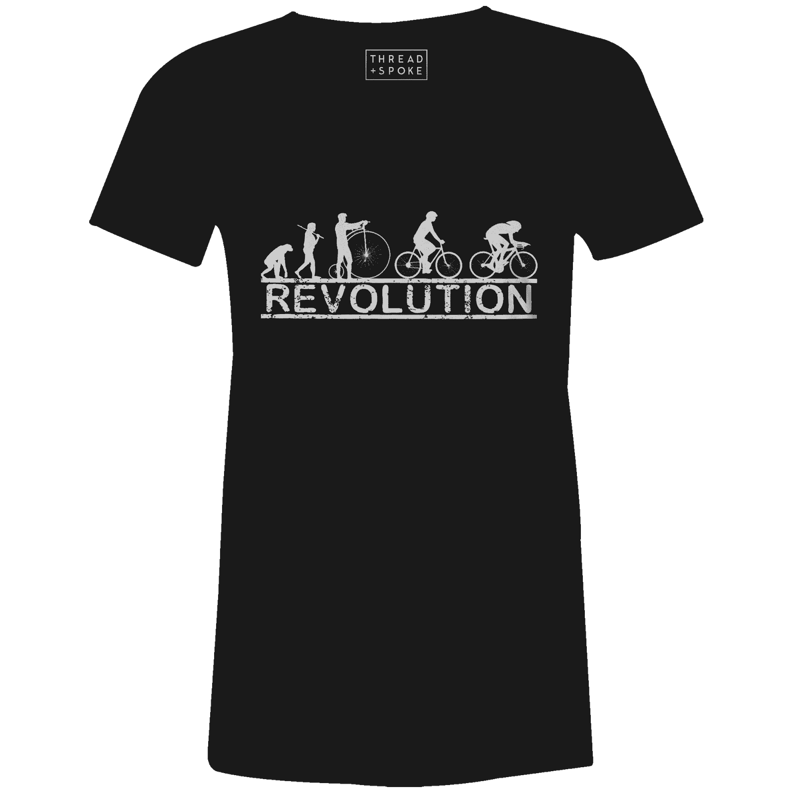 Cycling Revolution Women'sMile24 - THREAD+SPOKE | MTB APPAREL | ROAD BIKING T-SHIRTS | BICYCLE T SHIRTS |