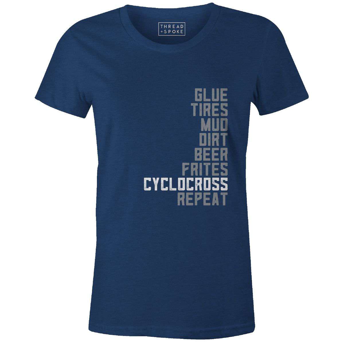 Cyclocross List Women'sThread+Spoke - THREAD+SPOKE | MTB APPAREL | ROAD BIKING T-SHIRTS | BICYCLE T SHIRTS |