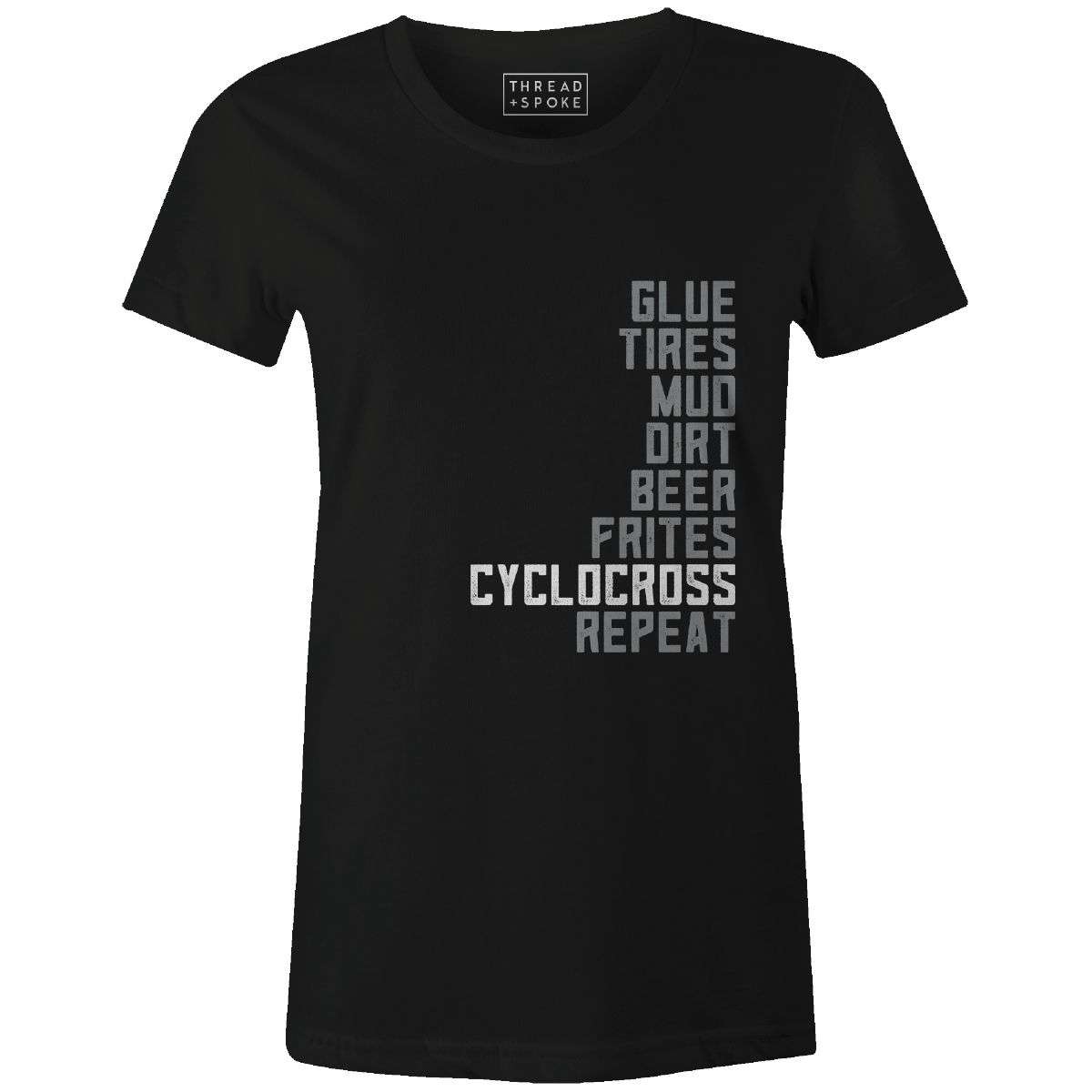 Cyclocross List Women'sThread+Spoke - THREAD+SPOKE | MTB APPAREL | ROAD BIKING T-SHIRTS | BICYCLE T SHIRTS |