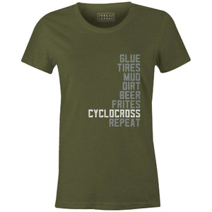 Cyclocross List Women'sThread+Spoke - THREAD+SPOKE | MTB APPAREL | ROAD BIKING T-SHIRTS | BICYCLE T SHIRTS |