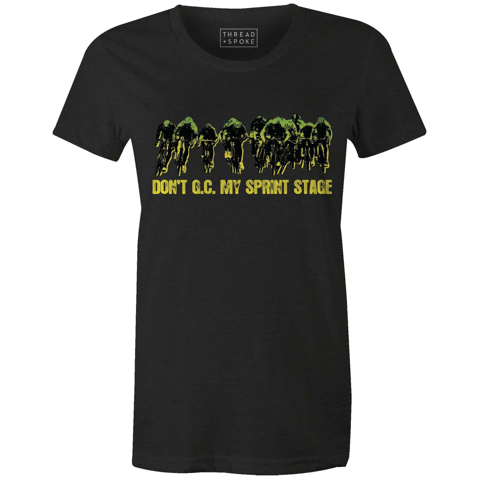 Don't GC My Sprint Stage Women'sThread+Spoke - THREAD+SPOKE | MTB APPAREL | ROAD BIKING T-SHIRTS | BICYCLE T SHIRTS |